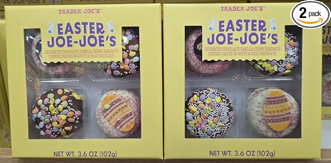 Trader Joe Easter Joe-Joe’s 3.6oz 102g (Two Boxes)