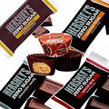 Zero Sugar Chocolate Candy Bag Zero Sugar Assorted Flavors for Special Occasions 1 Pound Includes SPECIAL Dark Chocolate Milk Chocolate Caramel Filled Candiesand almond (ASSORTED)