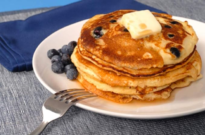 Maple Grove Farms Pancake &amp Waffle Mix Blueberry 24 Ounce (Pack of 6)