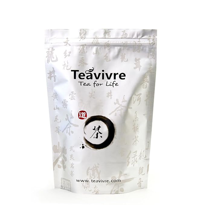 Teavivre Jasmine Silver Needle White Tea (Mo Li Yin Zhen) Loose Leaf Chinese Tea - 3.5oz / 100g