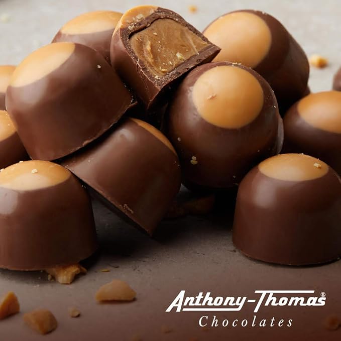 Anthony Thomas Butter Creams Luscious Vanilla Butter Cream Made with Real Cream and Butter Drenched in Chocolate (32 pieces) (Milk)
