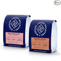 Bean Box Coffee Sampler - Light Roast 2-Pack Freshly Ground Gourmet Coffee