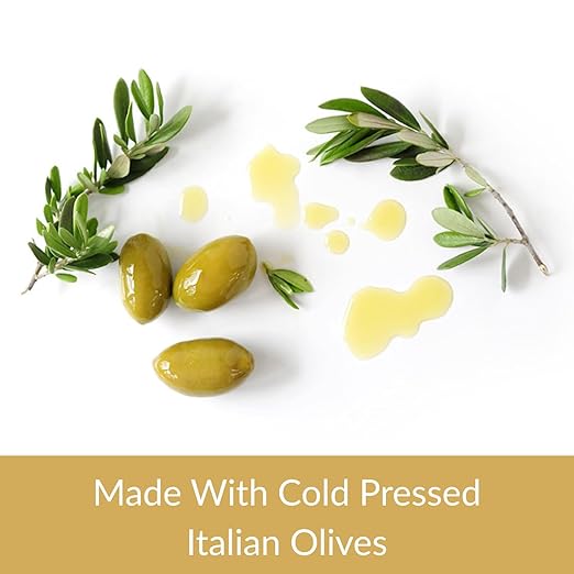 DeLallo Extra Virgin Olive Oil Made in Italy Bulk Size Container Made with Cold Pressed Olives Non-GMO Kosher Vegan All Natural 3 Liter Can
