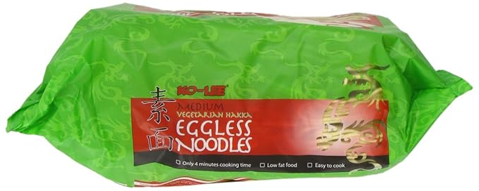 Ko-lee Eggless Hakka Noodles 375 g (Pack of 8)