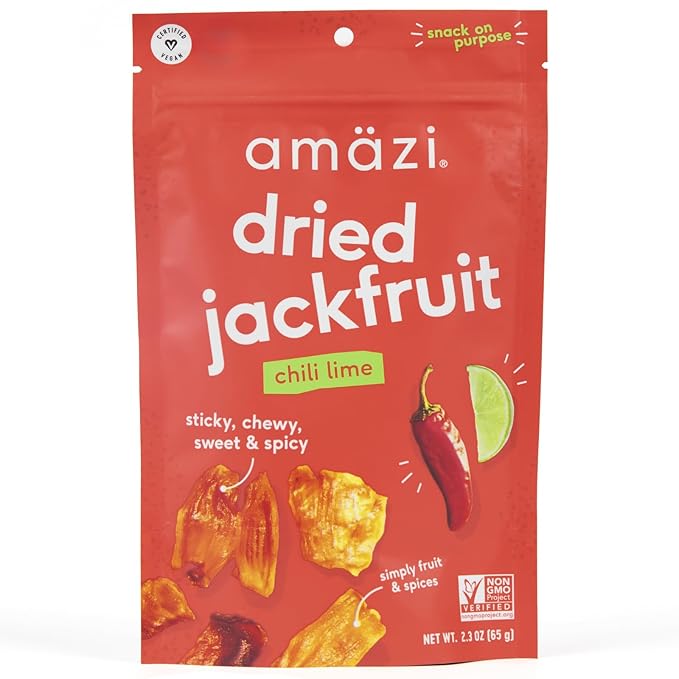 Amäzi Foods | Variety Dried Fruit Snack Pack | Dried Pineapple Jackfruit Plantain Chips | All Natural Snacks | No Sugar Added Dried Tropical Fruit