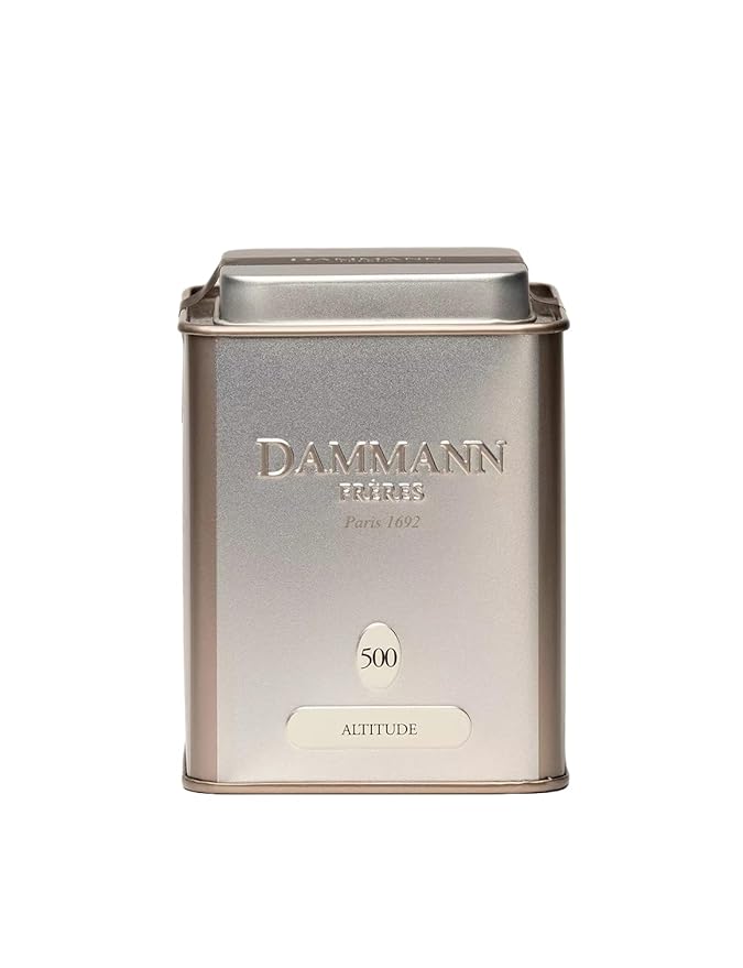 Dammann Freres Loose Leaf Altitude Premium Gourmet French Black Tea 3.52 Ounce Tin
