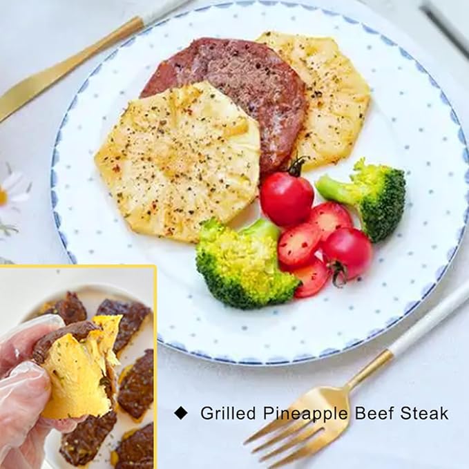 250G Dried Pineapple No Sugar Added Chips - Dehydrated Pine-apples Flowers Cocktail Garnish - Edible Piña Slices Dry Fruit Freeze Natural Dehydrated Fruit for Cake/Drink/Baking