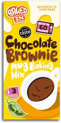 Bakedin 3pk Mug Cakes Belgian Chocolate Brownie Mix