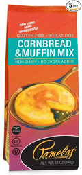 5 Savers Package:Pamela's Corn Bread &amp Muffin Mix (6x12 Oz)5