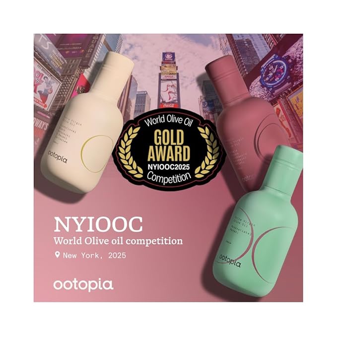 Ootopia Manaki Extra Virgin Olive Oil - Award-Winning Greek EVOO (#2 Editor's Pick Food &amp Beverage Magazine 2025) (8.45 Fl Oz)