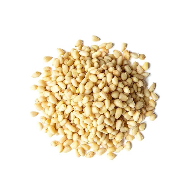 Food to Live - Organic Pine Nuts 12 Pounds Non-GMO Whole Raw Pignolias Unsalted No Shell Vegan Kosher Bulk Snack. Rich in Vitamin E Protein.