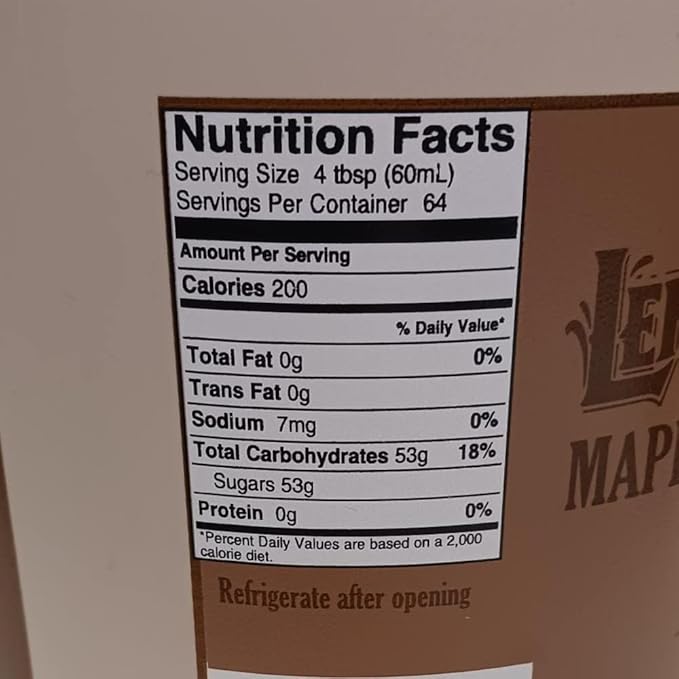 Lehman's Pure Maple Syrup - 1 Gal