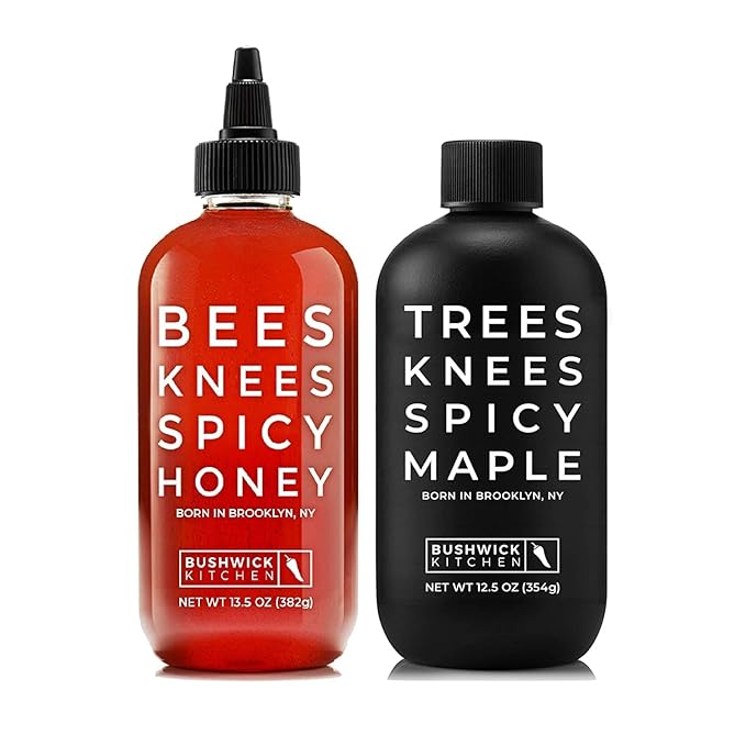 Bees Knees Spicy Honey + Trees Knees Spicy Maple Bundle Set