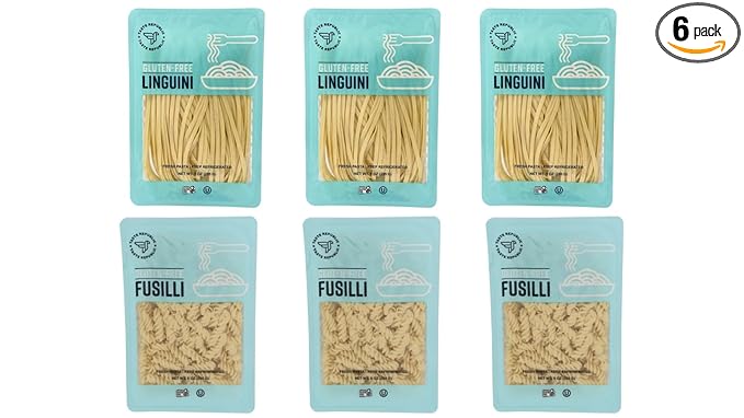 Generic - Pasta Linguini Fresh and Pasta Fusilli Fresh Bundle - 6 Pack