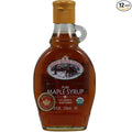 Shady Maple Farms Grade A Dark Maple Syrup Gluten Free 8-ounce Glass Jugs (Case of 12)