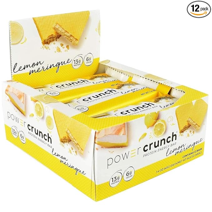 Power Crunch Bar Cookies+Creme (12 Bars) 1.44 Ounces