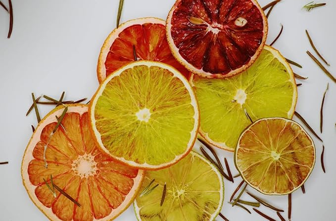 Dehydrated Grapefruit Slices Citrus Immune Booster to infuse water cocktails garnishSelf Care Wedding/Fall/Holiday Decor - 40 slices