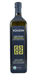 Kouzini Organic Greek Extra Virgin Olive Oil | First Cold Pressed | 1 Liter (34 fl oz) Current Harvest | NYIOOC award Winner | Single Origin | Family Owned