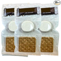 WBB | SMORES KIT STRIP | Individually packaged set : Graham Crackers Marshmallow Chocolate | Make delicious smores (25 sets) (25 units Milk)