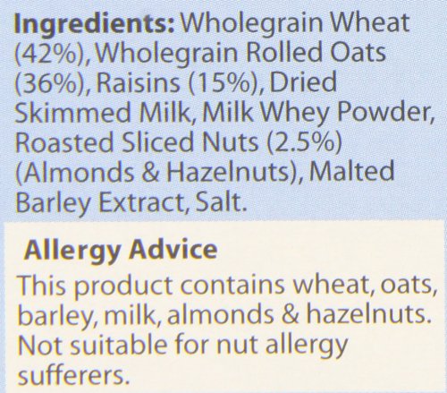 Alpen No Added Sugar The Swiss Recipe 560 G (Pack of 6)