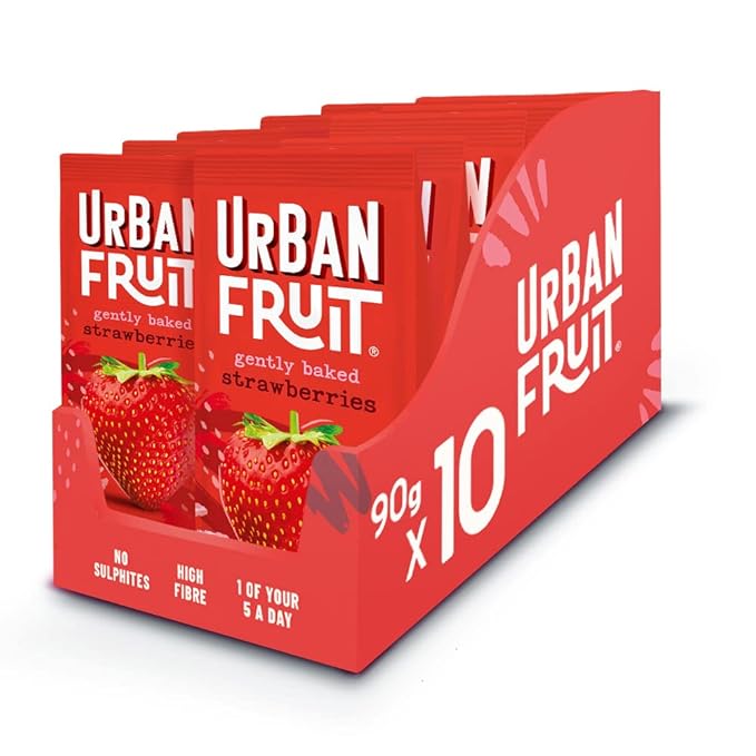 Urban Fruit Strawberries 90 g (Pack of 10)