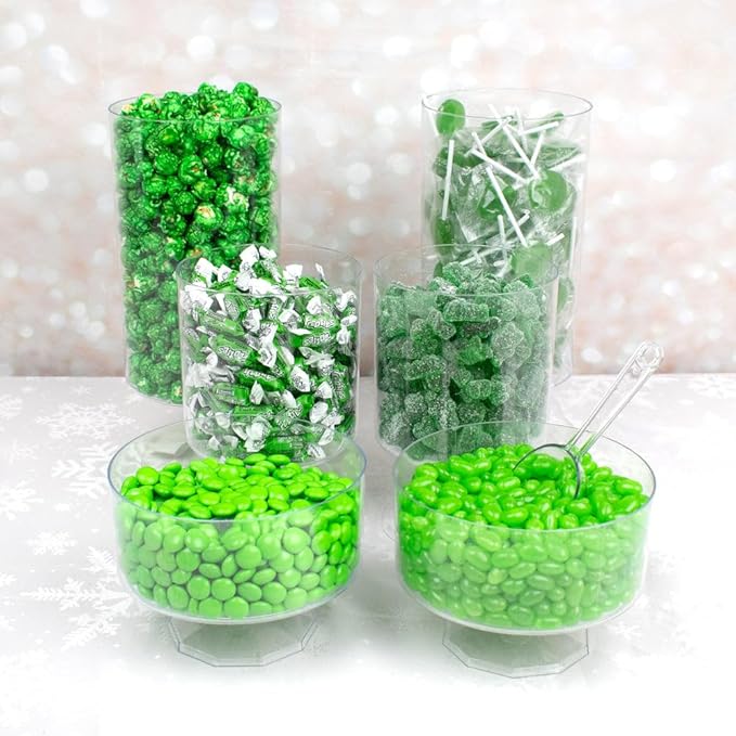 Green Candy Buffet Bulk Party Supplies (Feeds 12-18)