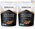 Terrasoul Superfoods Raw Unpasteurized Organic Almonds (Sproutable) 4 Pounds