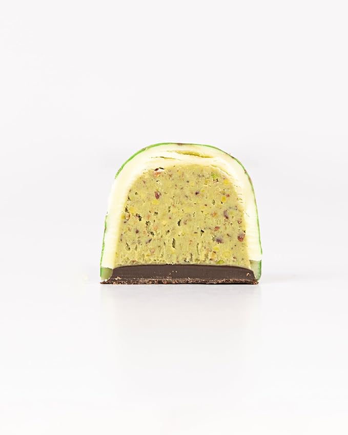 OMNIYA Delicacy – Ramadan Beads of Joy Chocolate Box – 25 Masbaha-Inspired Chocolates with Pistachio Hazelnut Coffee Cheesecake &amp Chocolate Spread – Luxury Ramadan Gift – Elegant Box for Eid &a
