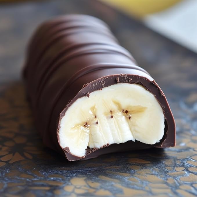 Kraš Bananko 120g - Irresistibly Delicious Mini Chocolate Covered Foam Bananas - Treat Yourself to Every Bite of Sweet Bliss! Pack of 5 (30G 36 Pack)