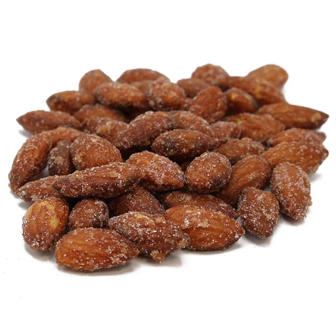 C.J. Dannemiller Honey Roasted Almonds Bulk 10 LB Box Great For Snacking Trail Mix Cooking