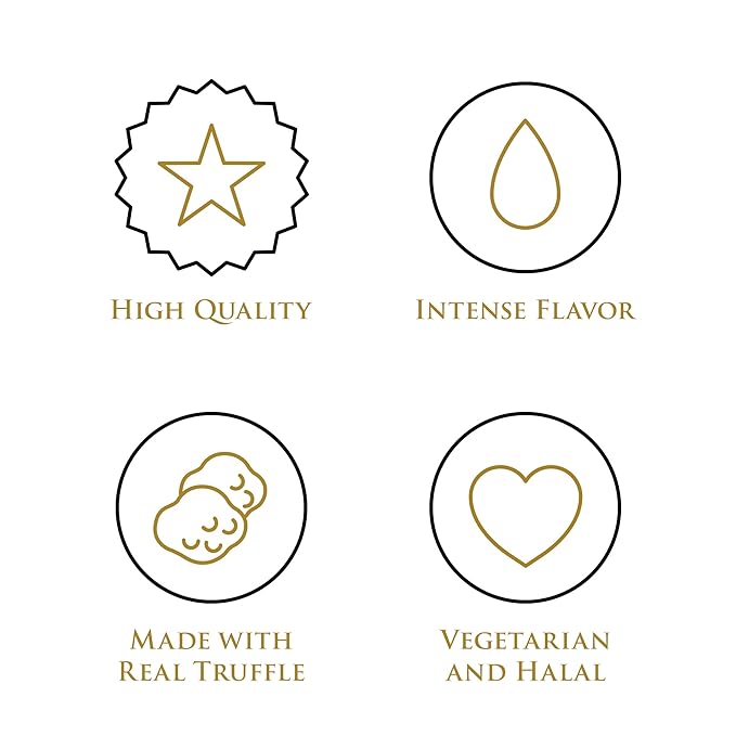 TruffleHunter - Truffle Set - Truffle Seasoning &amp Black Truffle Oil Gourmet Food Condiments