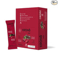 Krono Nutrition Energy Bar - Made with Natural Ingredients - Vegan - Gluten Free - Nuts Free - Soy Free - 50 gram per bars - 12 bars per box (12 count Cherry &amp Chocolate)