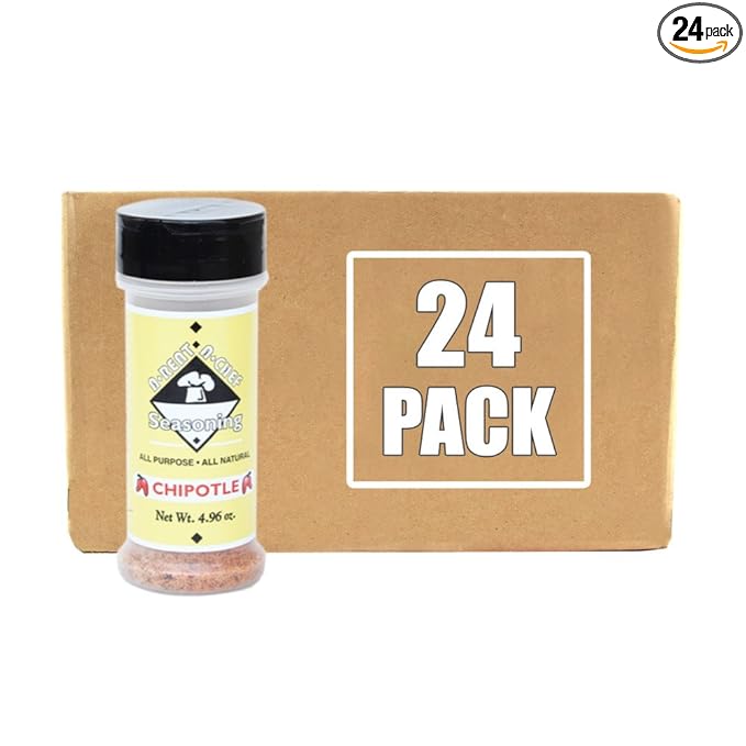 Chipotle All Purpose Seasoning | Pack of 24 | 4.96 oz | Gluten Free | A-Rent-A-Chef