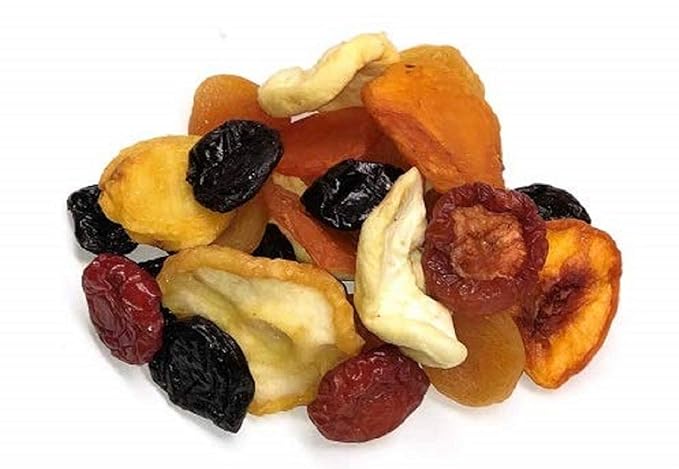 Fresh Quality Gourmet Dried Mixed Fruits | Enjoy a Great Burst of Multiple Juicy and Tasty Flavors | Packed with Nutrients | (3 LB) By Farm Fresh Nuts