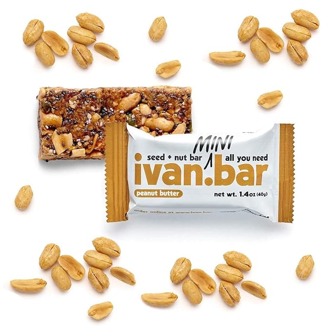 Protein Packed Energy Snack Bar | Provides Healthy Energy | Vegan All Natural Ingredients | Soy Dairy &amp Gluten Free (Peanut Butter - 15 Bars)