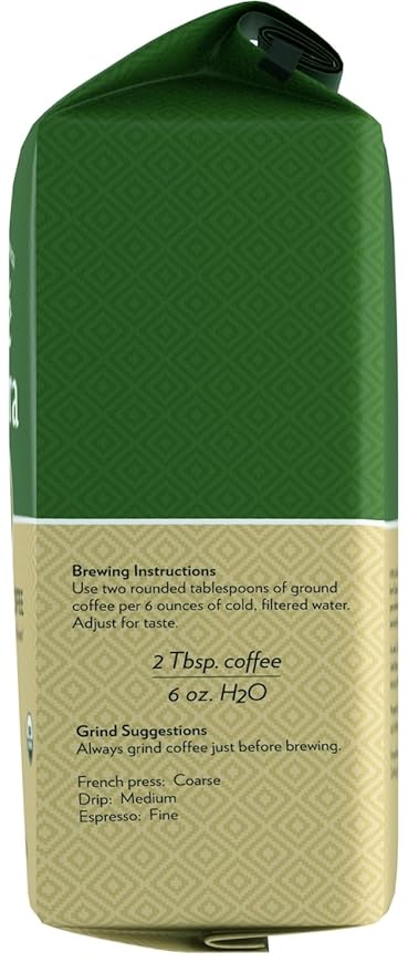 Café Altura Breakfast Blend Medium Roast Organic Whole Bean Coffee 10 oz Bag (Pack of 3)