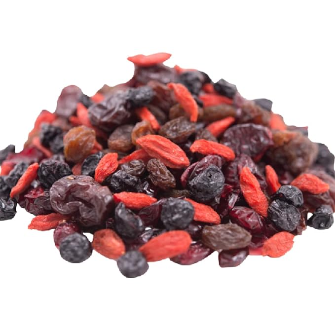 Gerbs Super 5 Dried Fruit Snack Mix 4 lbs. | Unsulphured No Artificial Additives Resealable Bag | Naturally Chewy &amp Fruit-Forward Blend | Top 14 Allergen-Free