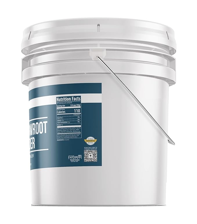 Earthborn Elements Arrowroot Powder 3.5 Gallons Thickener &amp Binder Corn Starch Alternative