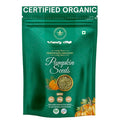 Organic Pumpkin Seeds 250 g | Lab Tested for 250+ Pesticides | Certified Organic (NPOP) &amp Traceable with Transaction Certificate | Rich in Protein Fibre &amp Essential Nutrients