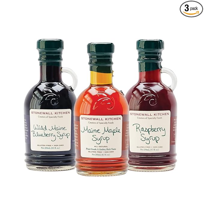 Stonewall Kitchen 3 Piece Syrup Collection