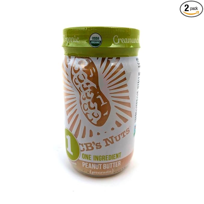 CB's Nuts USA Grown Organic Creamunchy 1 Ingredient Peanut Butter (2)