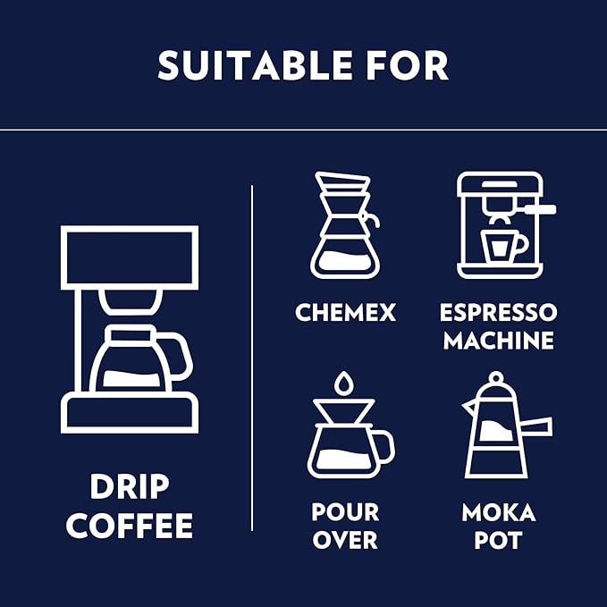 Lavazza Top Class Filtro Whole Bean Coffee Medium Roast 2.2LB Bag 100% Natural Arabica Milk chocolate and roasted hazelnut aromatic notes