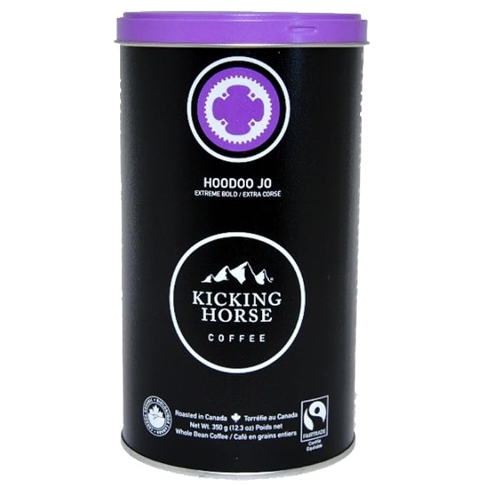 Kicking Horse Whole Bean Hoodoo Jo Dark Extreme Bold Roast 0.77 Pound