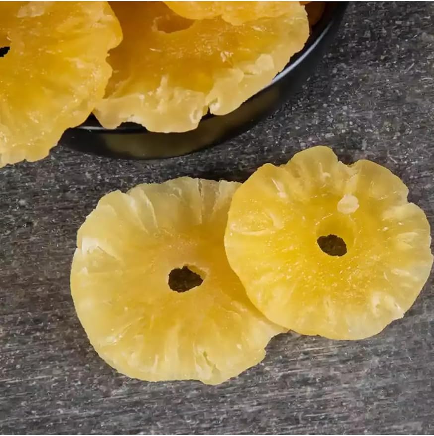 SODEF Dried Pineapple 900g Package Sweet Snack Tropical Fruit Treat Suitable for Snacking Baking and Trail Mixes - One Size