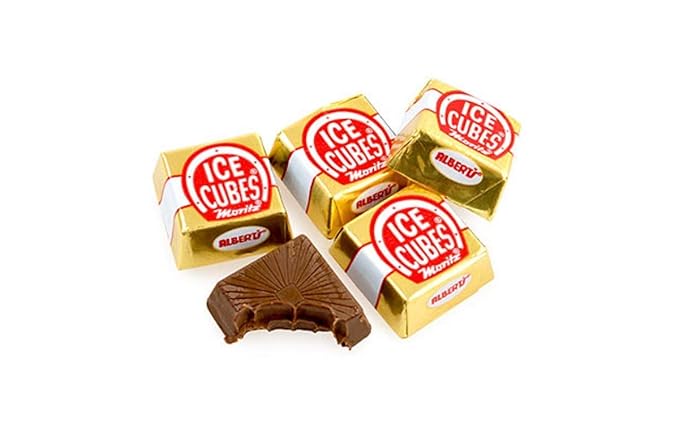 Albert's Ice Cubes Chocolate Candy 5 Pack - 12 Count Pack