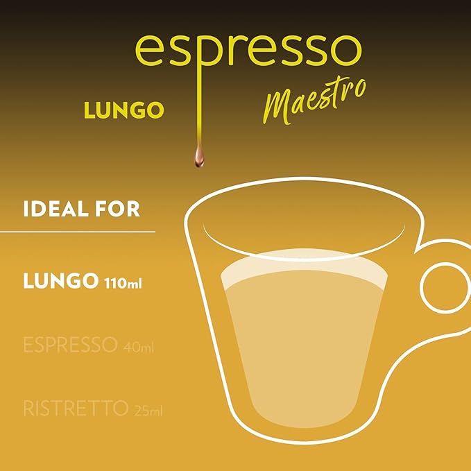 Lavazza Leggero Lungo Medium Roast Capsules Compatible with Nespresso Original Machines (Pack of 60) Value Pack Blended and roasted in Italy Full bodied velvety crema and fruity and floral notes