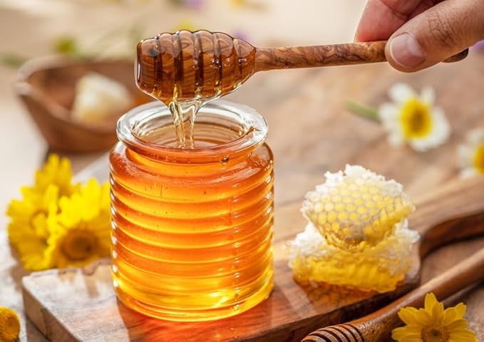 Blumen Natural Flower Honey 17.6 oz – 100% Pure &amp Natural Gluten Free Product of Germany (Pack of 2)