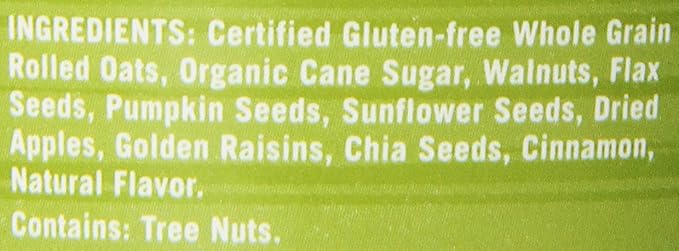 Modern Oats Apple Walnut Oatmeal 2.6 Ounce (Pack of 6)