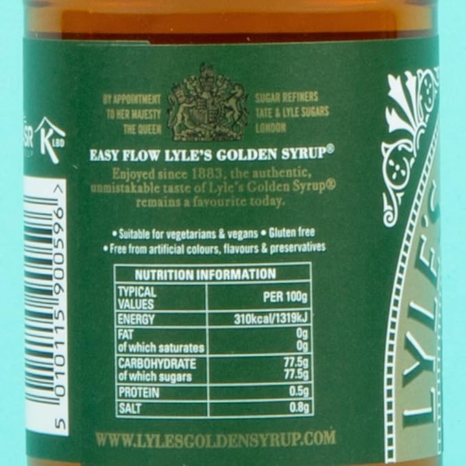 Lyle's Golden Syrup Original 11 oz Bottles (6 Pack)