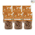 6 PACKS ORGANIC ITALIAN WHOLE DURUM WHEAT FUSILLI PASTA – Sicilian Ancient Grain Timilia Vegan Pasta Crafted in Italy. LOW-GLUTEN INDEX. Has 6X More Fiber and Protein than Popular Grains. Al dente tex